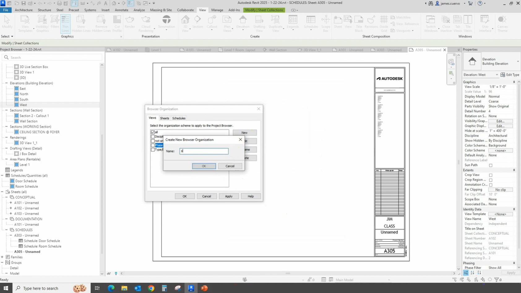 Sheet Collections – What’s New in Revit 2025 Webinar